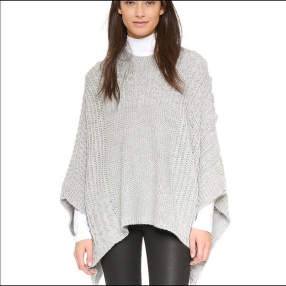 Club Monaco Janeen Knit Poncho - Picture 1 of 5